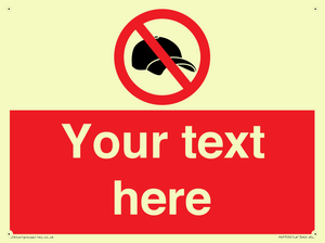 Custom prohibition no caps